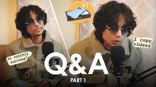 Q&A | Who is Visuals By Abhishek? | My Monthly Earnings 💰 | Part 1