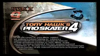 Tony Hawk's Pro Skater 4 - Ps2 - Level 5 - Shipyard (First 8 Blue Arrow Goals)