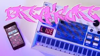 Breakcore  - Celestial Spacewave Type Beat on Volca Sample VS Koala Sampler Pack
