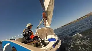 SCAMP # 330 Wildflower sailing 10 3 22 Tomales Bay