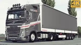 ETS 2 1.43 VOLVO FH 2021 (VIRTUAL TRUCK SERVICE) SLOVAKIA MAP PNG [4K]