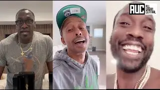 Shannon Sharpe & Celebs React To Him Smashing IG Model On Live! Gillie Da Kid, Meek Mill, Ochocinco
