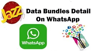Check Jazz Data Package in WhatsApp | Check Warid Data Package in WhatsApp