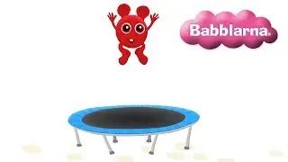Studsmatta - Babblarna - Bobbo studsar på studsmattan