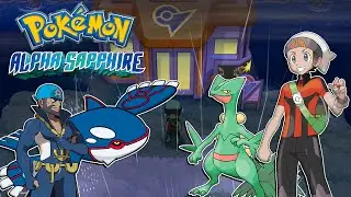 KYOGRE | Let's Play Pokémon Alpha Sapphire #11 [EM LIVE]