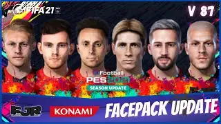PES 2021 UPDATE FACE V87 | SIDER VERSION & CPK VERSION