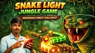 Snake Light Jungle Game 🐍🌴 | Dangerous Forest Gameplay 🔥