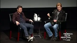 Michael J  Fox and Denis Leary at Tribeca Talks