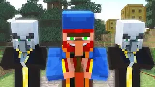 Villager vs Pillager Life - Minecraft Animation