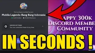 HOW to JOIN MOBILE LEGENDS BANG BANG INDONESIA DISCORD SERVER ✅PC & MOBILE✅