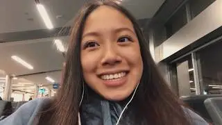 traveling alone to see my friends (vlog 01)