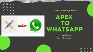 How to Send Message from Oracle apex Application to whats App  | Oracle Apex Tutorial Lecture 28