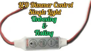 #LED Dimmer Controler For light decoration 12-24 DC operate