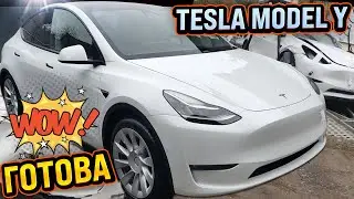 Tesla Model Y восстановлена после ДТП, но остались еще нюансы