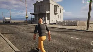 Philadelphia game project in Unreal Engine 5 + ALSv4. Lumen.