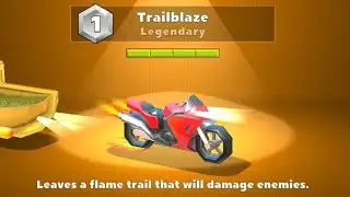 Crash of Cars - Trailblaze gameplay! (300 gem bike)
