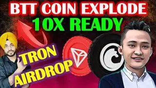 🚨 BTT COIN BIG UPDATE! JUSTIN SUN ANNOUNCED AIRDROP | BTT $1 RALLY | Tron BTT Price Prediction 2023