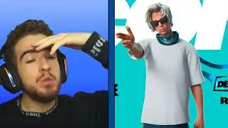 ICHURROX REACCIONA A LA SKIN DE RUBIUS EN FORTNITE