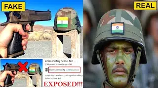 Indian Army Helmet Test/Indian Military Helmet Test.Fake Indian Army Helmet Test by Edwin Sarkissian