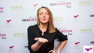 Вика Курзова/VIKA KURZOVA  и ее шпагат в ресторане МЯТА