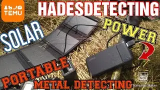 Portable Power in the Field | TEMU | Metal Detecting