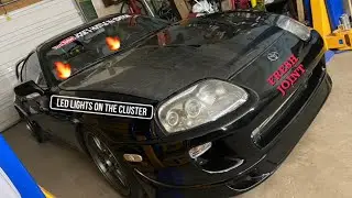 LED INSTALL MK4 SUPRA CLUSTER