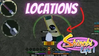 Shinobi Life 2 Senju Raijin + Kunai Blade Locations
