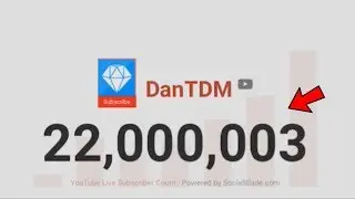 DanTDM hits 22 Million Subs