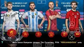PES 2018 PPSSPP MOD WORLD CUP RUSSIA 2018