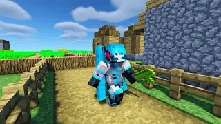 Hatsune Miku in Anime in Minecraft