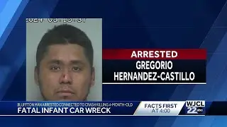 Bluffton man charged after baby dies in crash