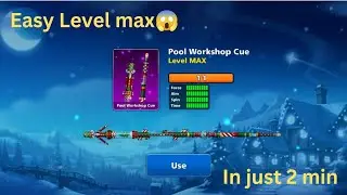 Level max Pool Workshop cue | 8 ball pool