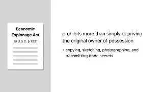 White-Collar Crime | Economic Espionage Act & National Stolen Property Act | Lesson 23 of 34