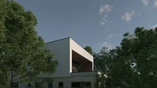 Chaos Vantage animated procedural cloud time-lapse test