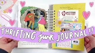 Altered Book Mini Album- Junk Journal Process