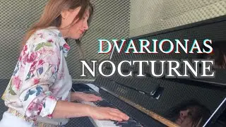 Dvarionas - Nocturne | Дварионас - Ноктюрн фа-диез минор | фортепиано соло ноты | Masha Sharova
