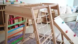 pickler triangle | climbing toys | climbing ladder | climbing frame | kids outdoor indoor toys
