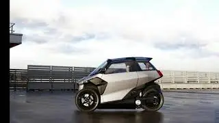 Test Drive and Review : PSA Group Debuts New PHEV Tilting Light Vehicle Concept