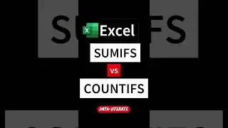 SUMIFS vs COUNTIFS