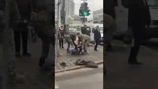 В Одессе такие кадры уже стали привычными