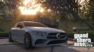 GTA V - Mercedes Benz AMG CLS 53 - Authentic - Car Showcase - Cinematic