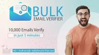 How to verify bulk email | bulk email valid invalid tool validator | bulk email validator tool