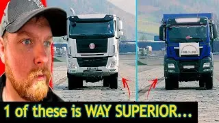 American Reacts to TATRA 8x8 vs MAN 8x8 Head to Head TESTING!