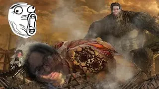 DRE AND JAY GANG UP ON ME| attack on titan 2 predator mode