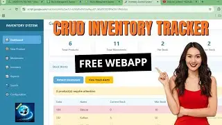 Build an Advanced Inventory Management Web App Using Google Sheets & Apps Script 