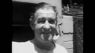 Washington Senators at Cleveland Indians 6/25/50 (1 DH) Sports Page  Game Highlight Reel (B&W) 🎥