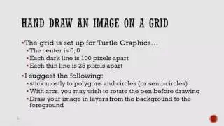 Tips for Drawing Python Turtle Graphics