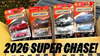 Matchbox 2026 A & B Case UNBOXING! Featuring the Porsche Super Chase