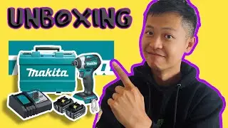 Unboxing: Makita DTD154RTE, Cordless Impact Drill