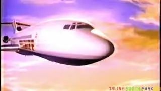 Редкая заставка Braniff в Южном парке